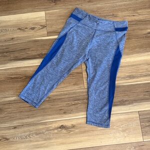 Avia Gray and Blue Women's Capris